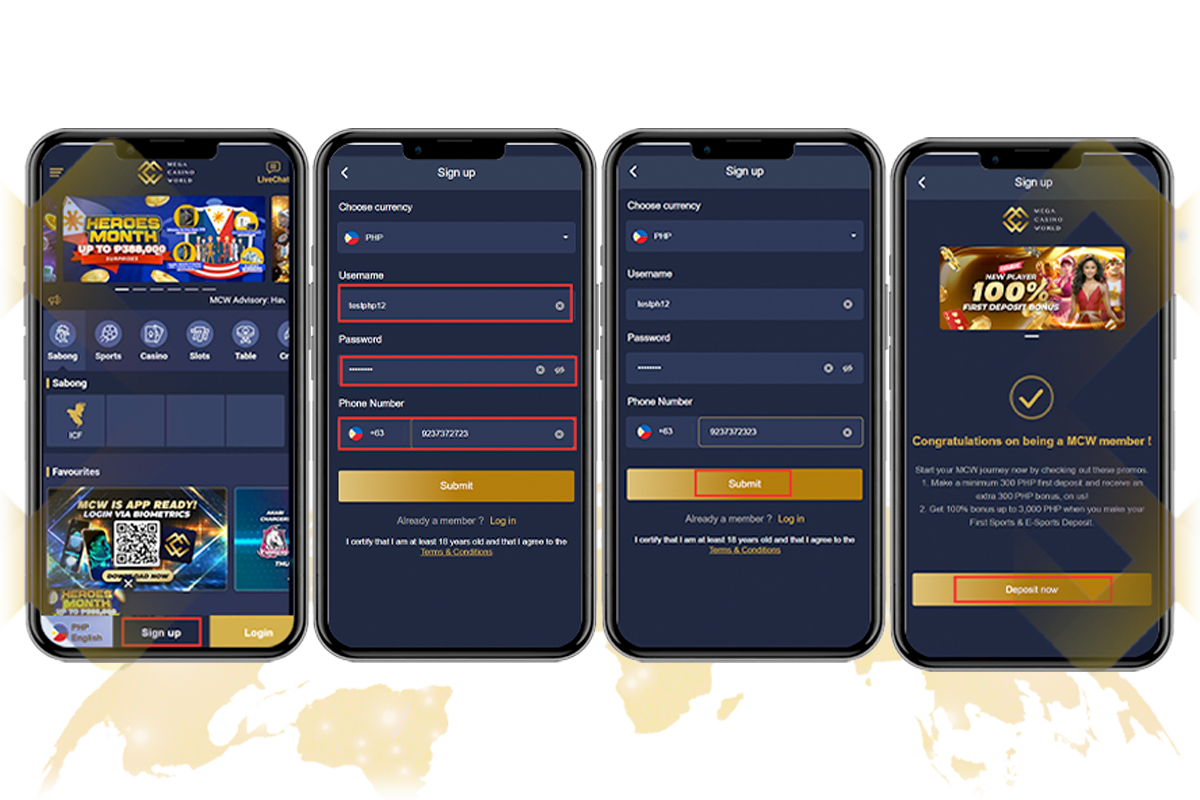 How To Login/Signup?